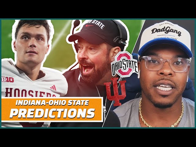 Ohio State Buckeyes vs Indiana Hoosiers PREDICTIONS | College Football Week 13 Picks