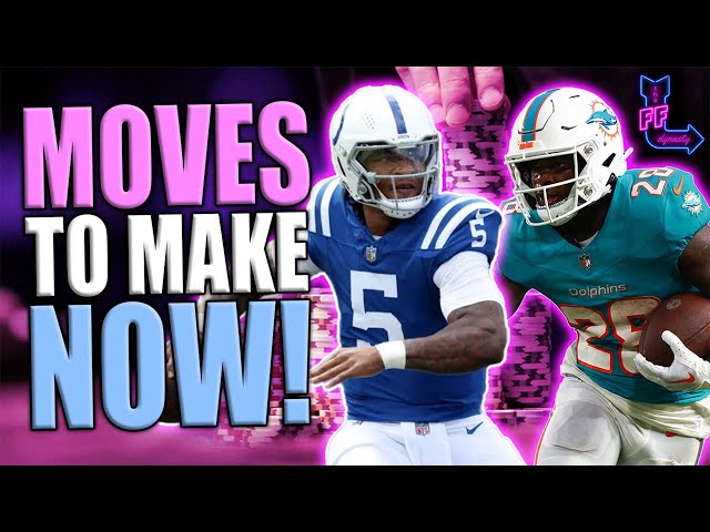 MUST BUYS/SELLS - 5 Moves To Make Now! Dynasty Fantasy Football (Richardson/Caleb/Achane/Jennings)