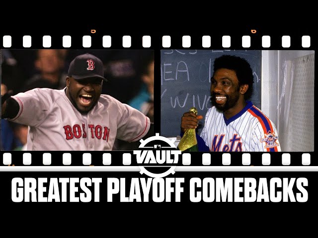 MLB's most EPIC playoff comebacks! (2004 Red Sox, 1986 Mets, 2016 Cubs & more!)