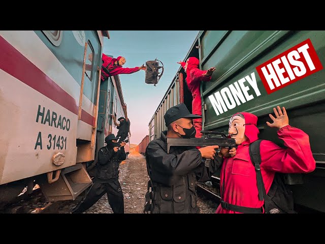 Money Heist Parkour vs POLICE Escape Chase || ''GOLD RUSH'' (Epic Live Action POV) 3.0