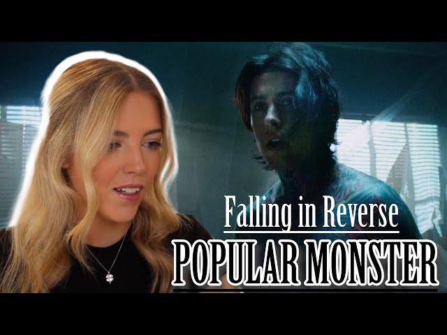 FIRST TIME REACTION TO FALLING IN REVERSE - POPULAR MONSTER 👹*I"m OBSESSED* 😱