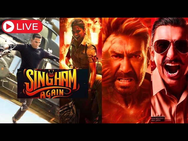 Singham 3 | Ajay Devgn FIRST Look From Singham Again Teaser Ot Now | Rohit Shetty's COP Universe