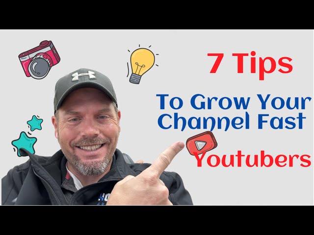 7 Tips to grow you channel fast! #tips #mrbeast