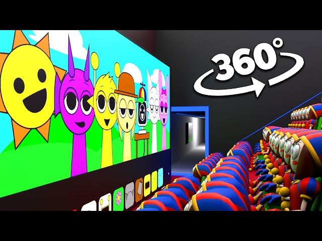 Incredibox Sprunki 360° - CINEMA HALL  | 4K | VR | 360 Video