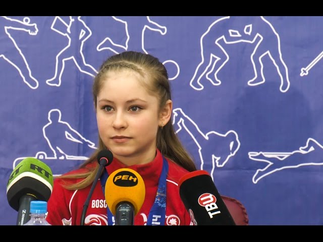 Yulia Lipnitskaya in the sports school Sambo-70 / #ЮлияЛипницкая в Самбо 70