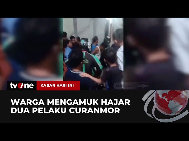 Dua Curanmor Dijebak Warga hingga Babak Belur | Kabar Hari Ini tvOne