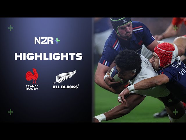 HIGHLIGHTS | All Blacks v France | Paris, 2024