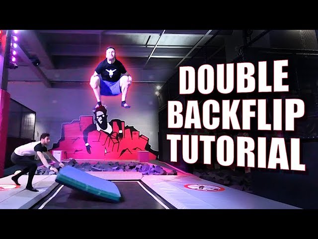 Double Backflip lernen - Trampolin Tutorial (deutsch)