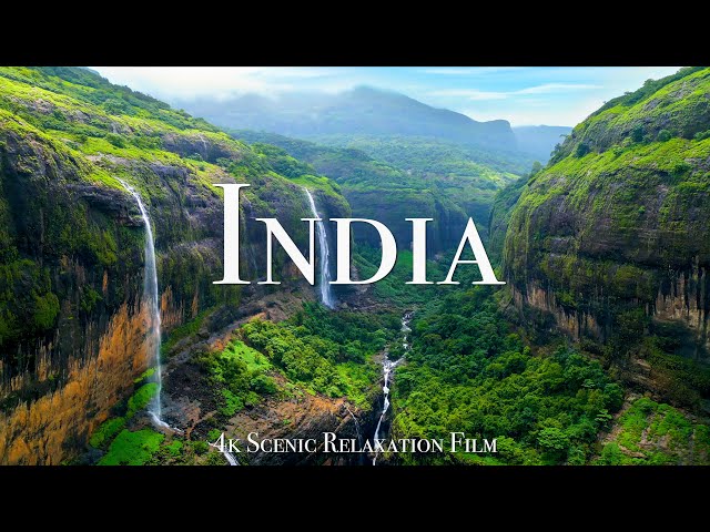 India 4K - Scenic Relaxation Film With Inspiring Music