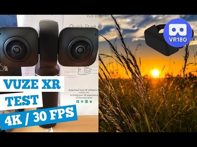 Vuze XR Test: VR180 4K Video: Stabilization & Image Quality