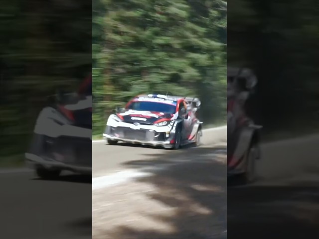 Kalle Rovanperä Full Send _Rally 2024 _WRC _Rally1 _Rally _Rallying _RallyCar _Toyota _Shortsfeed