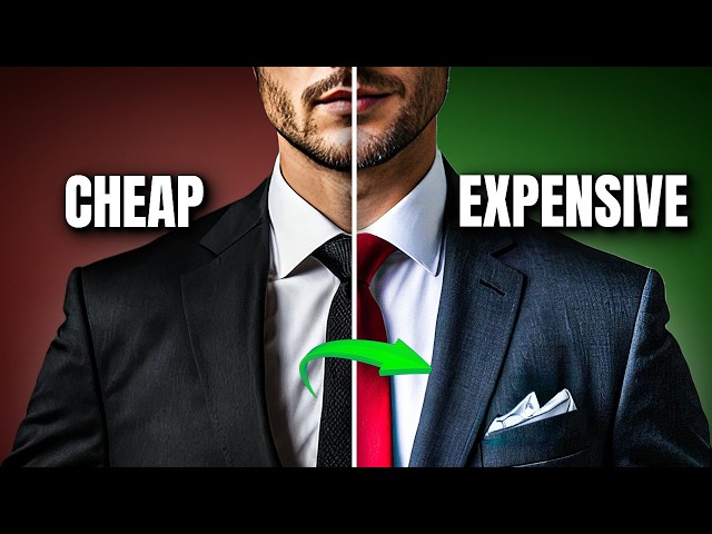 How To Make A Cheap Suit Look EXPENSIVE!