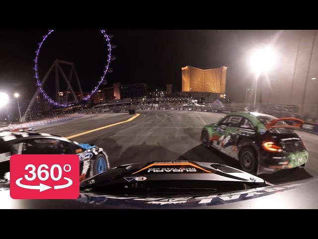 360º – 2014 Red Bull Global Rallycross Las Vegas Finale