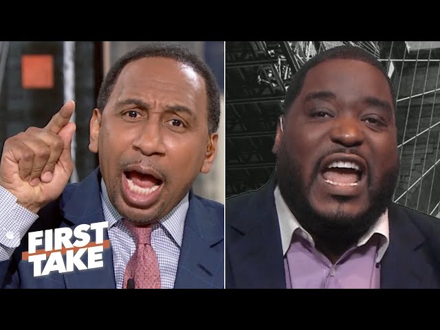 'You have two rings because of Tom Brady!' - Stephen A. gets heated with Damien Woody | First Take