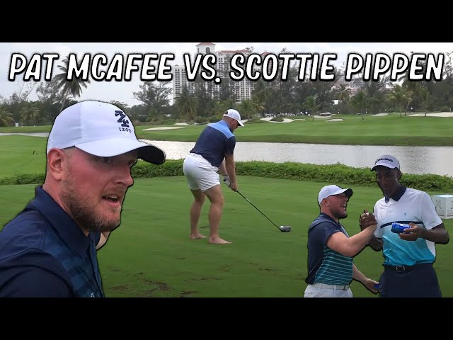 Pat McAfee & Scottie Pippen Play The Greatest Golf Round In The History of The World