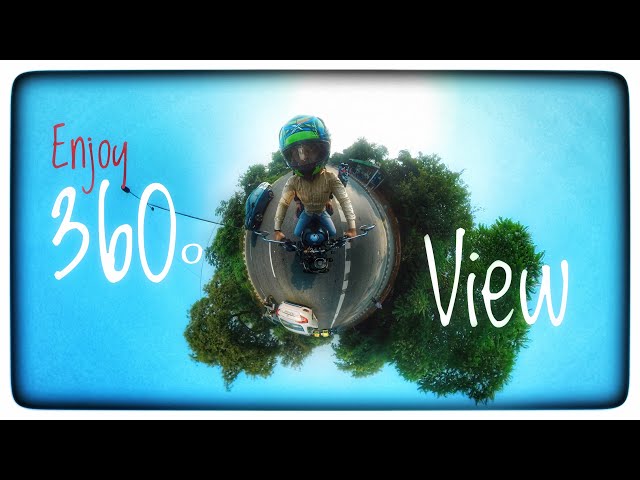 “Virtual 360° Bike Ride | Experience the Path Like Never Before”