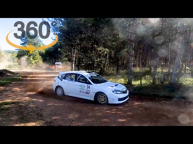 360° Rallye Terre des Cardabelles 2021 - Subaru Impreza STI R4 - Hervé GAIDOZ et Gabriel REIX