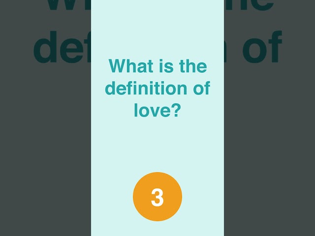 Trivia Quiz: What is the definition of love? #funny #jokes #comedy