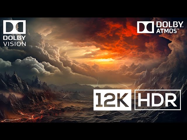 Best Places in 12k HDR Dolby Vision™ | Relaxing Video With Epic Music