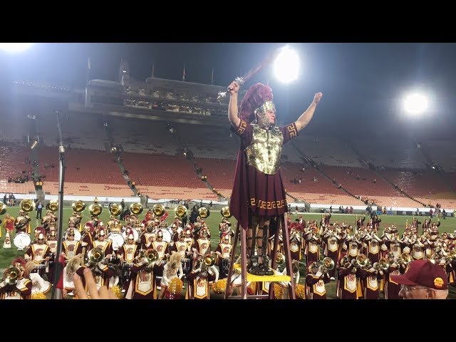 TMB Postgame in 360!! USC vs UCLA 2017