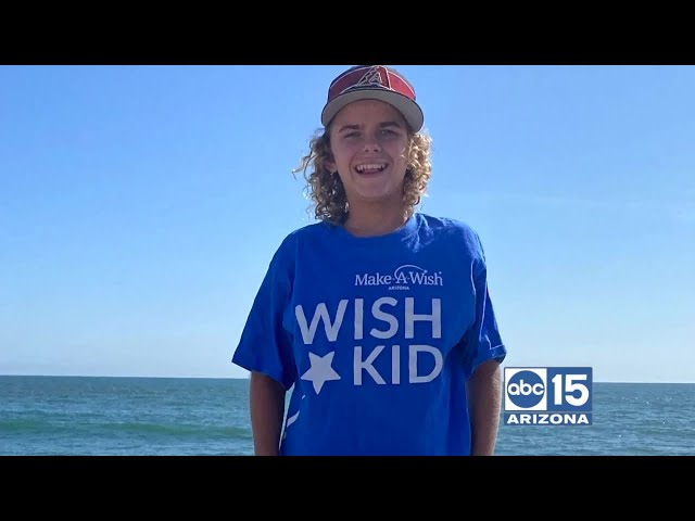 Wish Wednesday: TJ's trip to the beach!