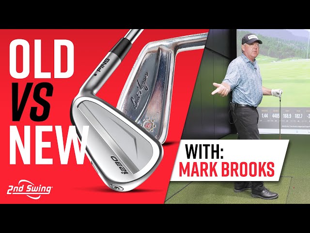 OLD vs NEW Golf Irons Testing with Mark Brooks