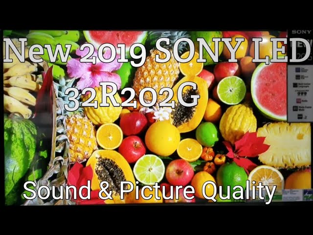 NEW SONY 32R202G, SOUND TEST, PICTURE QUALITY, GSPtech, Hindi