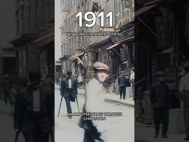 New York City in 1911 Restored Footage