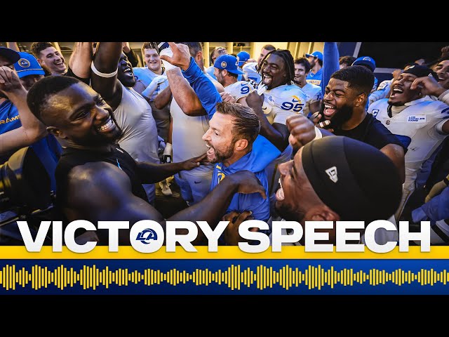 “ON MY SON’S FIRST BIRTHDAY!” Sean McVay’s Victory Speech After Primetime Win vs. Vikings