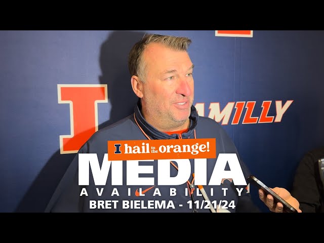 Illini Football | Bret Bielema Media Availability 11/21/24