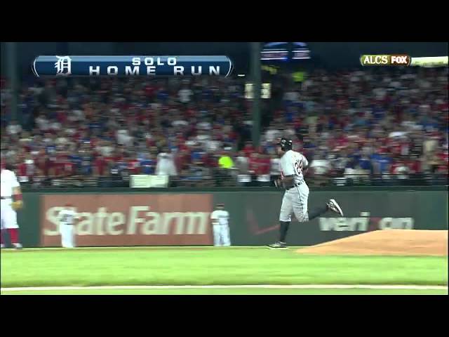 2011/10/15 Cabrera's solo home run