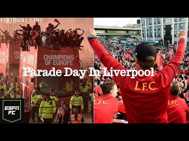 ESPN FC Parade day in Liverpool-Reaction to Liverpool winning the Champions League-MUST WATCH!