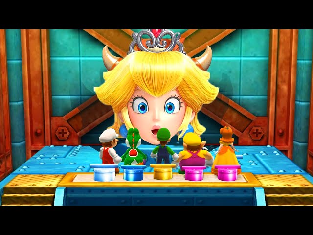 Mario Party The Top 100 - Mario's All Minigames Battle (Master Difficulty)