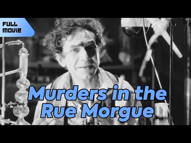 Murders in the Rue Morgue | English Full Movie | Crime Horror Mystery