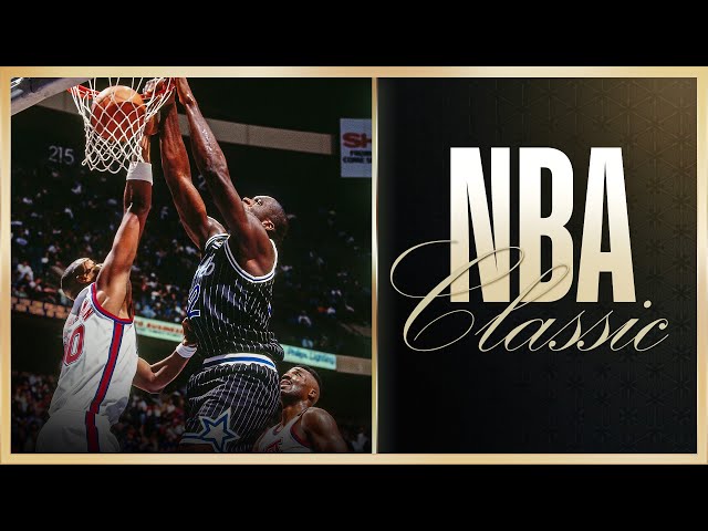 Shaq Breaks The Backboard & Nick Anderson Scores 50! | NBA Classic Game