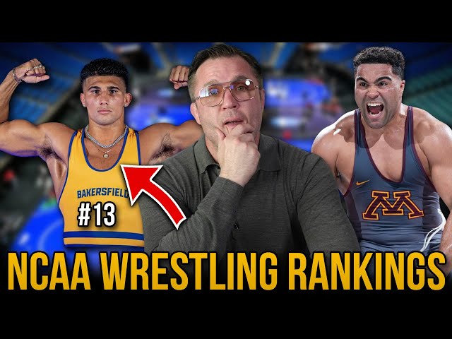 NCAA Pound-4-Pound Wrestling Rankings: #13 Makes NO Sense...