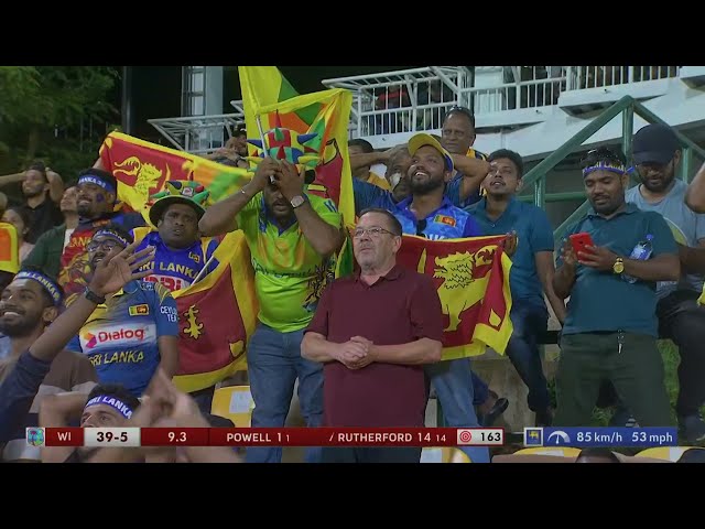 West Indies SHOCKED by Sri Lanka Spinners! | 2nd T20I Highlights