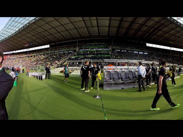 DFB Pokalfinale 2016 - WarmUp BVB + FCB