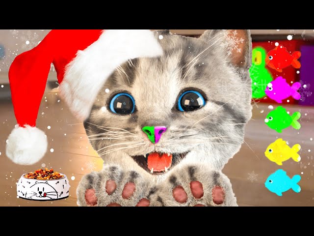 MY LITTLE KITTEN ADVENTURE CHRISTMAS SPECIAL MEOW - ADVENTURE JOURNEY WITH SANTA CLAUS GINGERBREAD