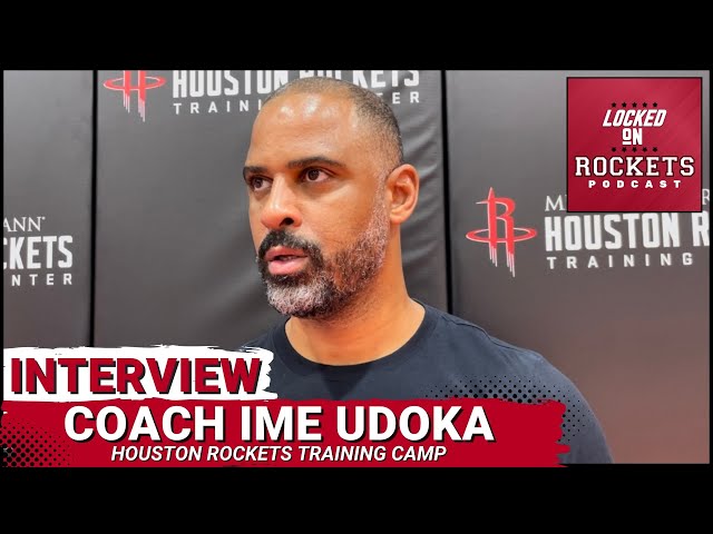 Ime Udoka | Houston Rockets Training Camp Day 5 | 2024-2025 NBA Season