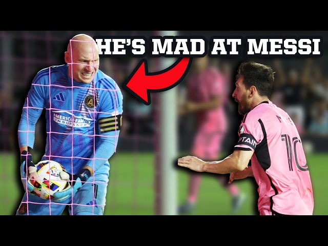 Lionel Messi gets a goalkeeper shoved into the net, a breakdown