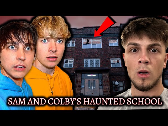 My TERRIFYING Experience at Sam and Colby's HAUNTED School - Farrar School (FULL MOVIE)