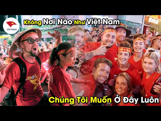 Người Nước Ngoài Hét Khản Cả Cổ Nẹt Pô Cháy Phố Ăn Mừng U23 Việt Nam Vô Địch