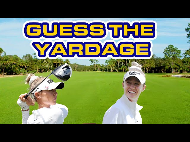 Nelly Korda Guesses Her Yardages After She Hits | TaylorMade Golf