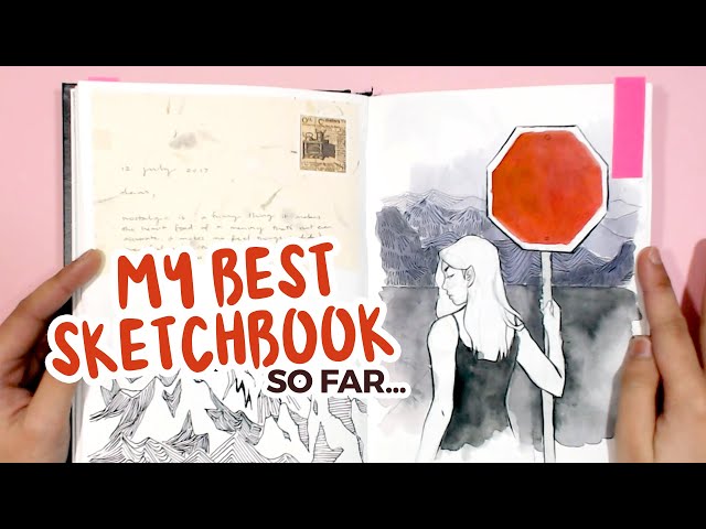 another finished sketchbook tour (2017)