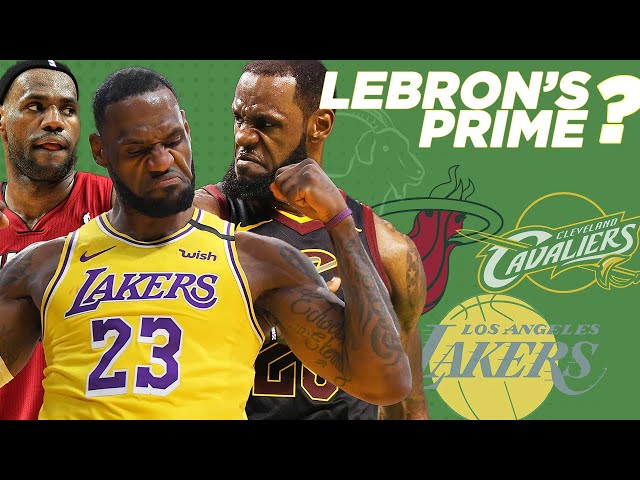 When was LeBron James in his Prime? | Heat, Cavs or Lakers