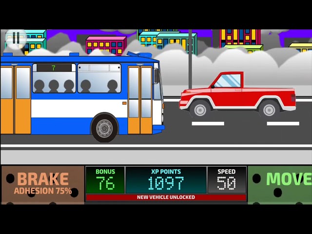 Mobilní simulátory #4 | Bus Sim 2D | autobus + trolejbus 2D