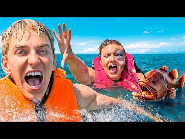 My Sister Was STUNG In The Ocean!! *Major Allergic Reaction”