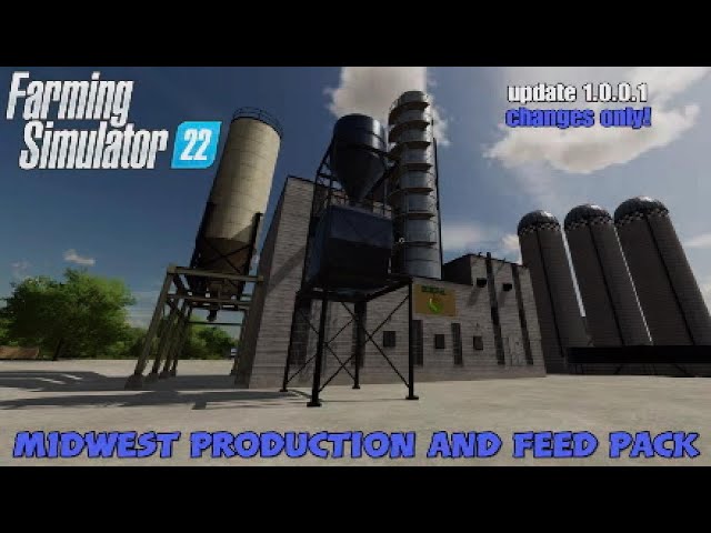 FS22 Mod Update (console): Midwest Production & Feed Pack | Changes Only  | Mods in the spots # 260