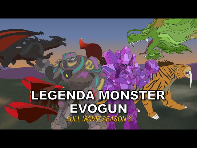 Legenda Monster Evogun | Season 3 Full Movie | Animasi Mas Sayur